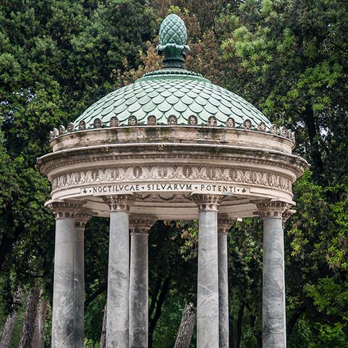 Villa Borghèse rome italie vincent thepaut