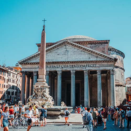 pantheon rome italie macartedumonde vincent thepaut